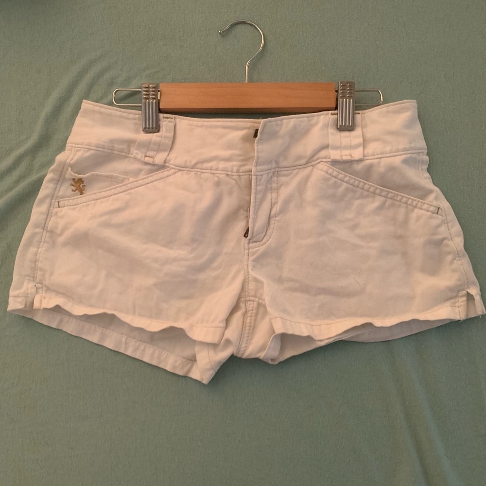 White shorts
